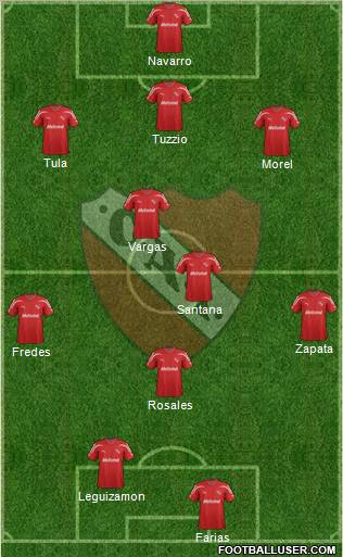 Independiente Formation 2012
