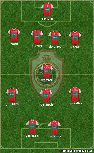 R Antwerp FC Formation 2012