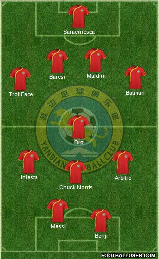 Jilin Yanbian Formation 2012