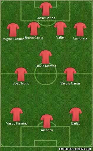 Euro 2012 Team Formation 2012