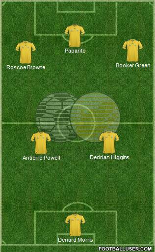 South Africa football formation