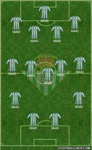 Real Betis B., S.A.D. Formation 2012