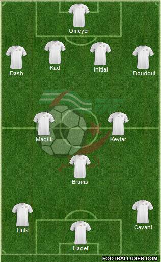 Algeria Formation 2012
