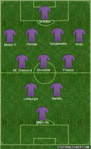 Pro Evolution Soccer Team Formation 2012