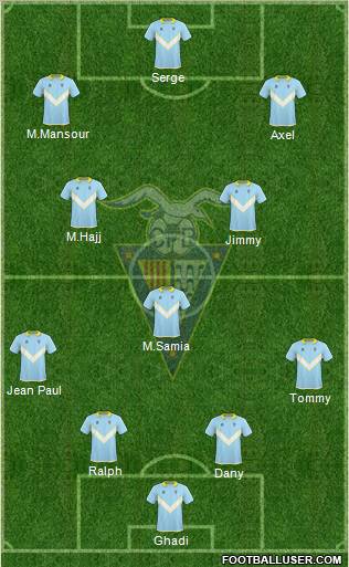 C.F. Badalona Formation 2012