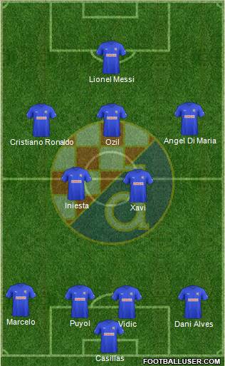 NK Dinamo Formation 2012