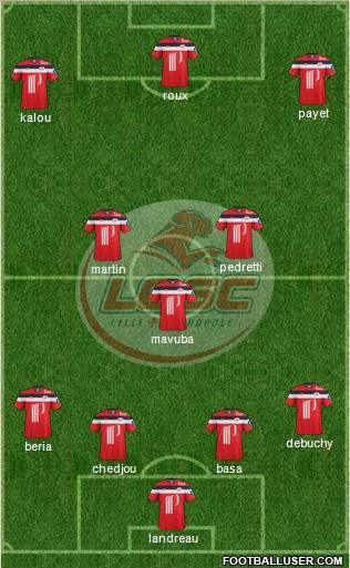 LOSC Lille Métropole Formation 2012