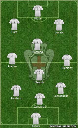 Pro Vercelli Formation 2012