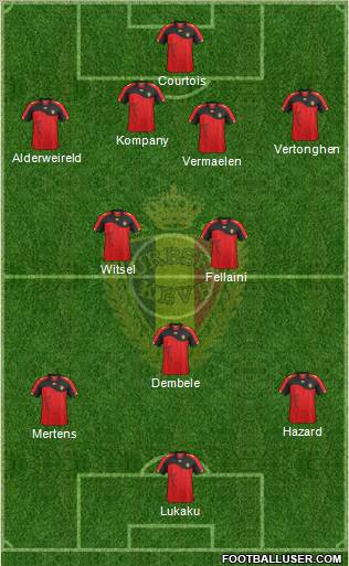 Belgium Formation 2012