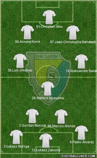 Stal Sanok Formation 2012