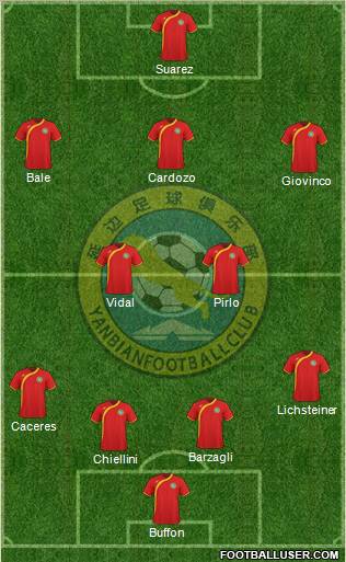 Jilin Yanbian Formation 2012