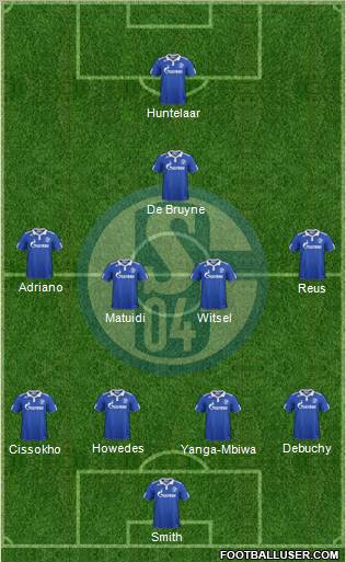 FC Schalke 04 Formation 2012