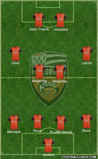 FC Lorient Bretagne Sud Formation 2012