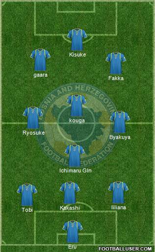 Bosnia and Herzegovina Formation 2012