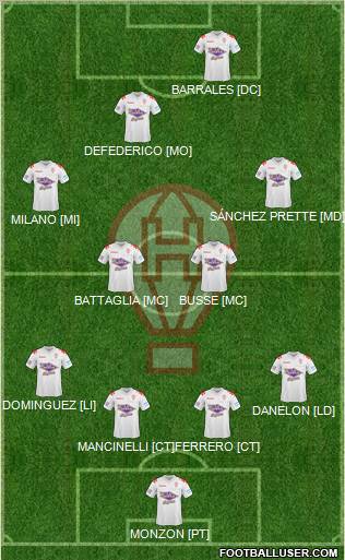 Huracán Formation 2012