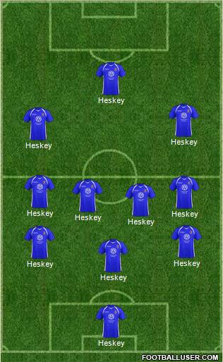 Bangor City Formation 2012