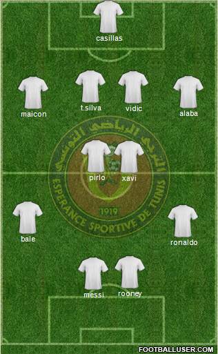 Espérance Sportive de Tunis football formation