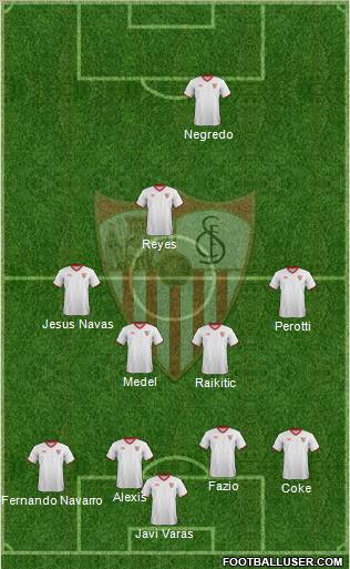 Sevilla F.C., S.A.D. Formation 2012