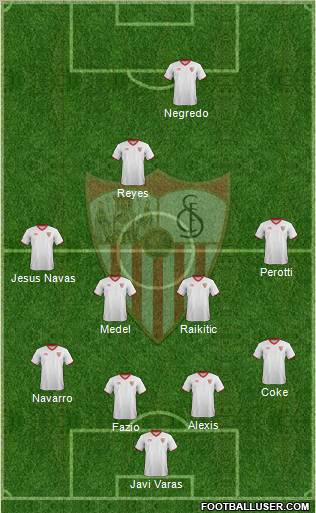 Sevilla F.C., S.A.D. Formation 2012