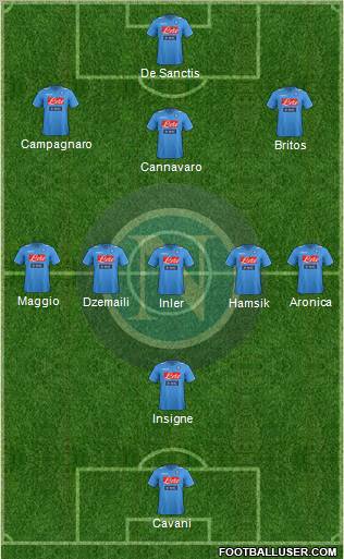 Napoli Formation 2012