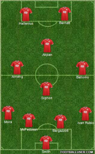 Crawley Town Formation 2012