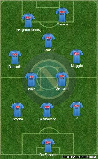 Napoli Formation 2012