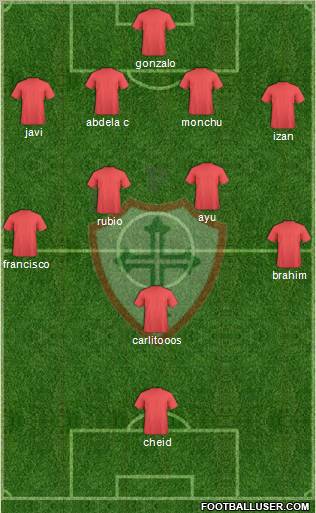 A Portuguesa Londrinense Formation 2012