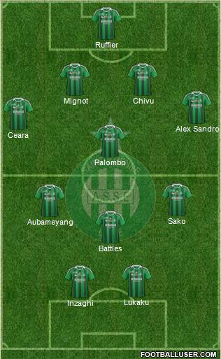 A.S. Saint-Etienne Formation 2012
