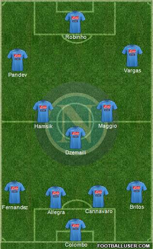 Napoli Formation 2012