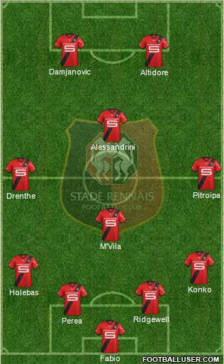 Stade Rennais Football Club Formation 2012