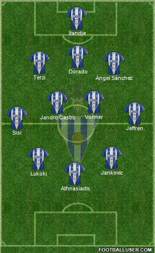 C.D. Alcoyano Formation 2012