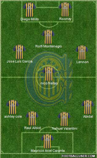 Rosario Central Formation 2012