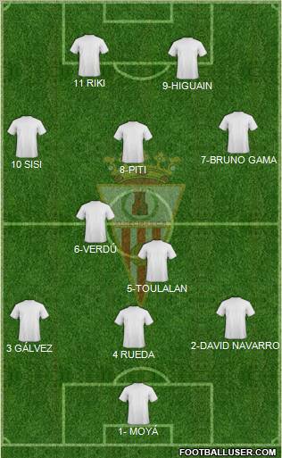 Algeciras C.F. Formation 2012