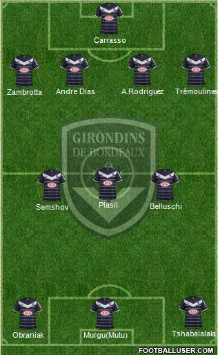 FC Girondins de Bordeaux Formation 2012