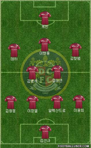Daejeon Citizen Formation 2012
