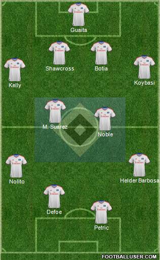 Hamburger SV Formation 2012