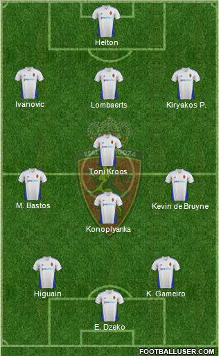 R. Zaragoza S.A.D. Formation 2012