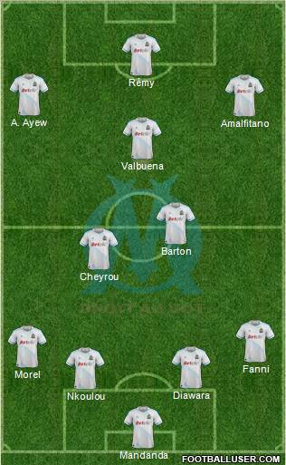 Olympique de Marseille Formation 2012
