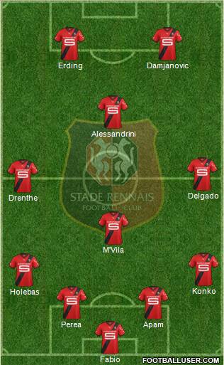 Stade Rennais Football Club Formation 2012
