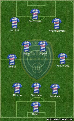 Esperance Sportive Troyes Aube Champagne Formation 2012