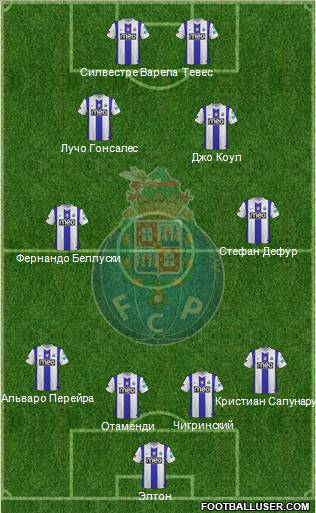 Futebol Clube do Porto - SAD Formation 2012