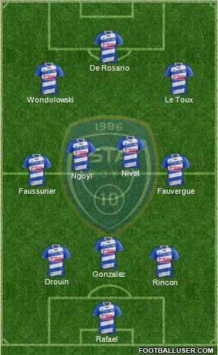 Esperance Sportive Troyes Aube Champagne Formation 2012