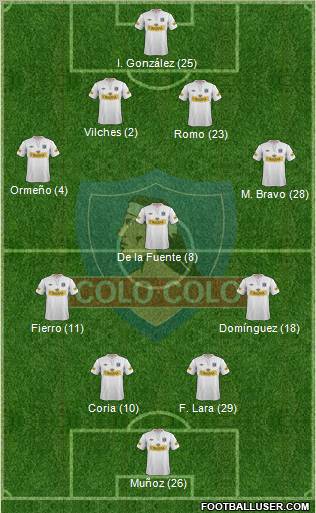 CSD Colo Colo Formation 2012