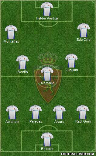 R. Zaragoza S.A.D. Formation 2012