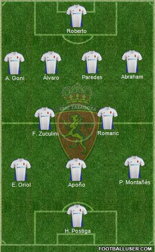 R. Zaragoza S.A.D. Formation 2012