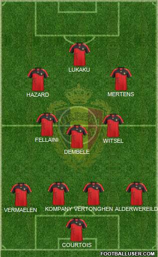 Belgium Formation 2012