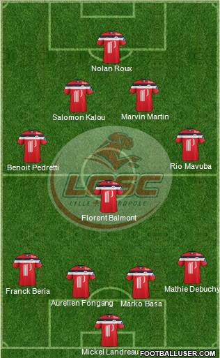 LOSC Lille Métropole Formation 2012