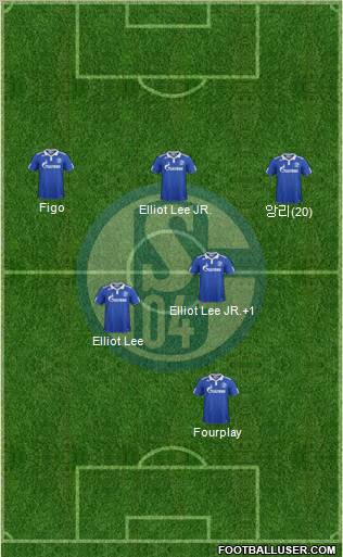 FC Schalke 04 Formation 2012