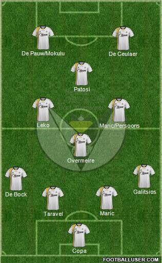 Sporting Lokeren OVl Formation 2012