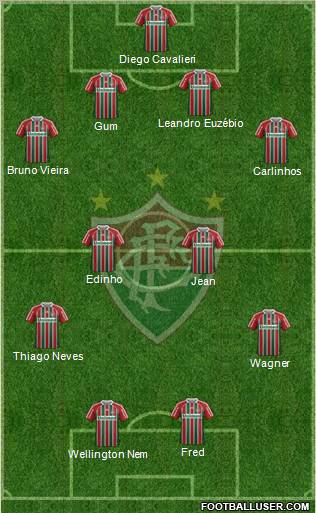 Fluminense FC Formation 2012